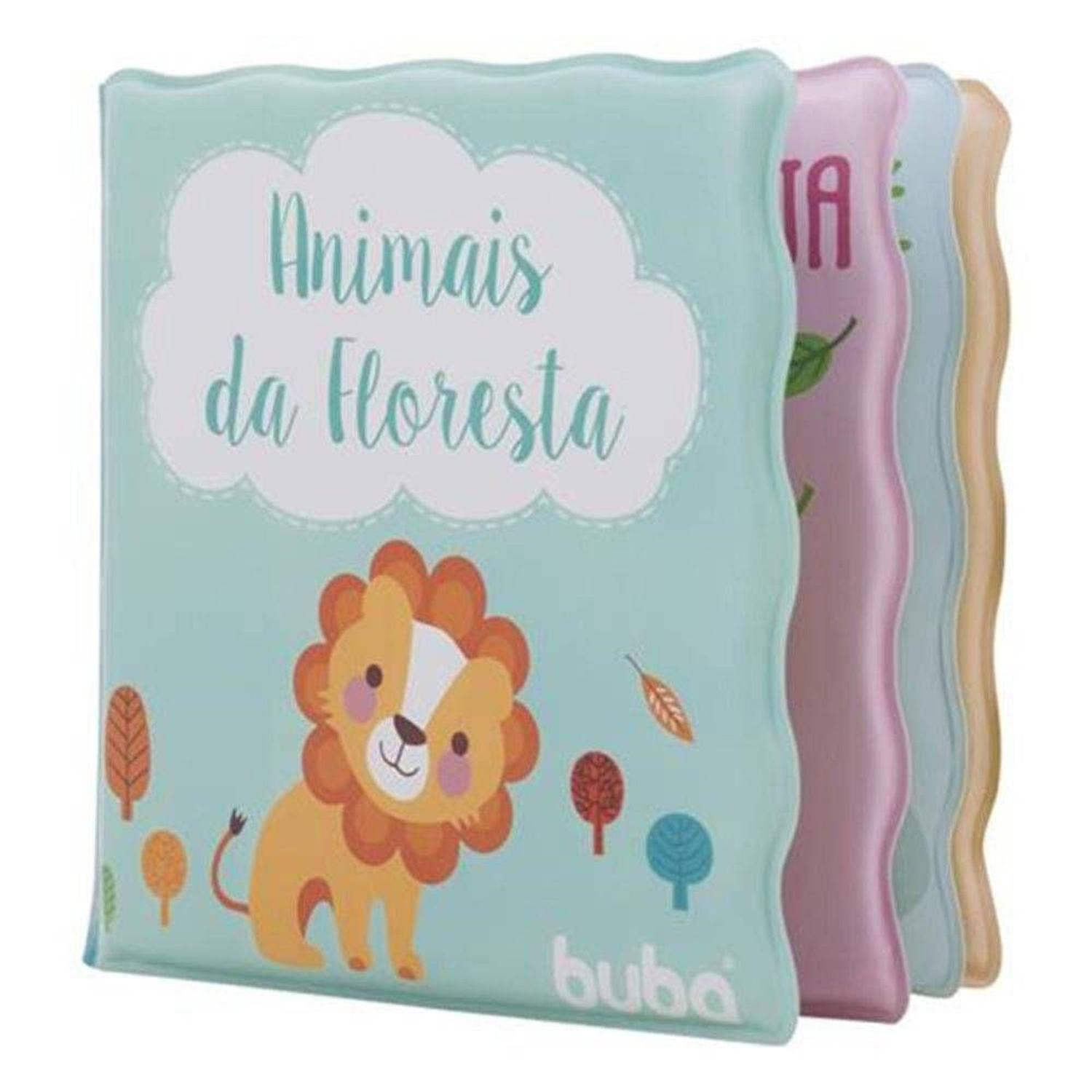 Livrinho de Banho Animais da Floresta - Buba - Brinquedos para Banho ...