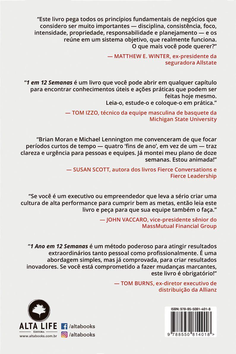 Livro 1 ano em 12 semanas