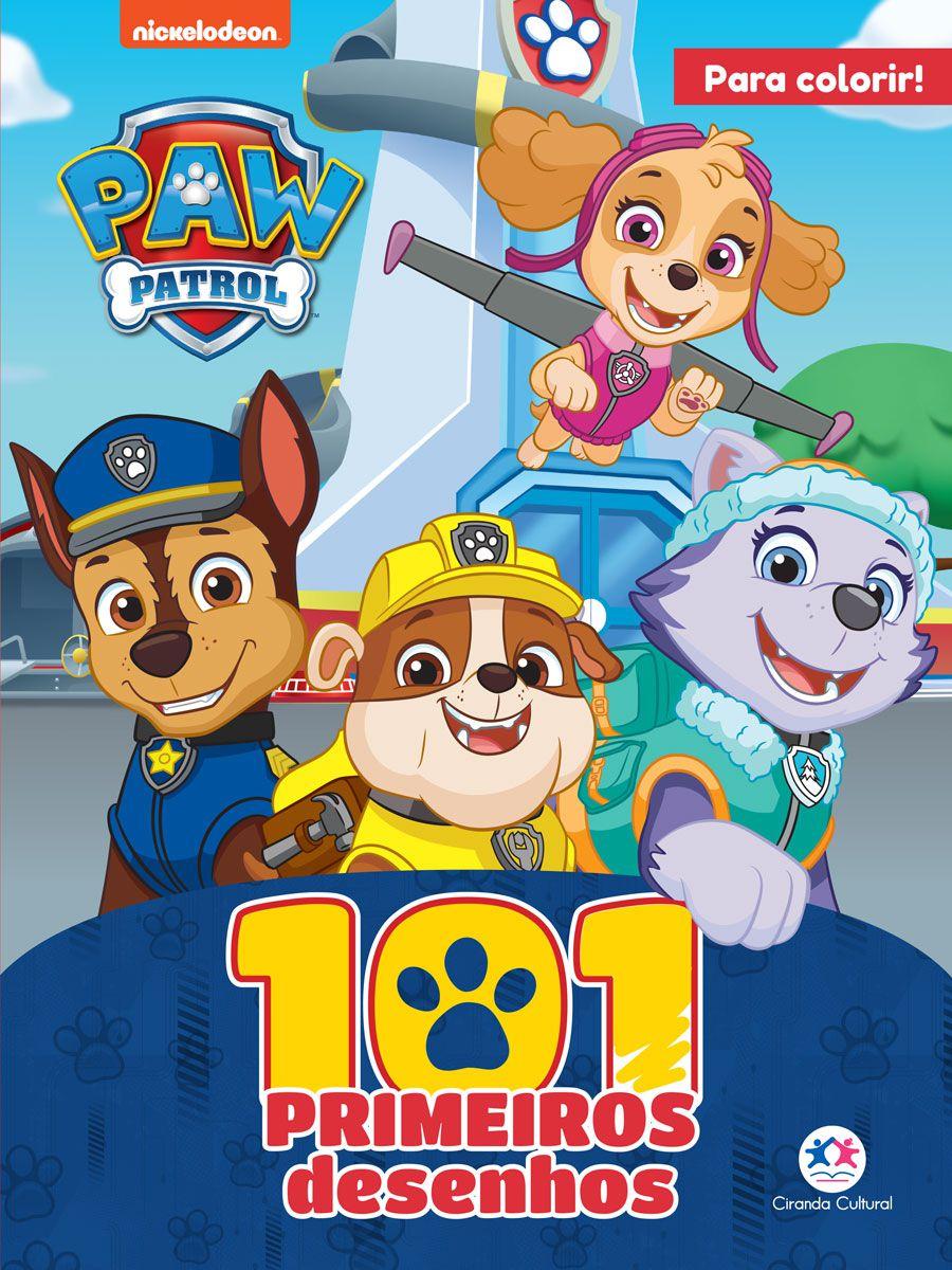 Livro - 101 primeiros desenhos - Patrulha Canina - Livros de Literatura ...