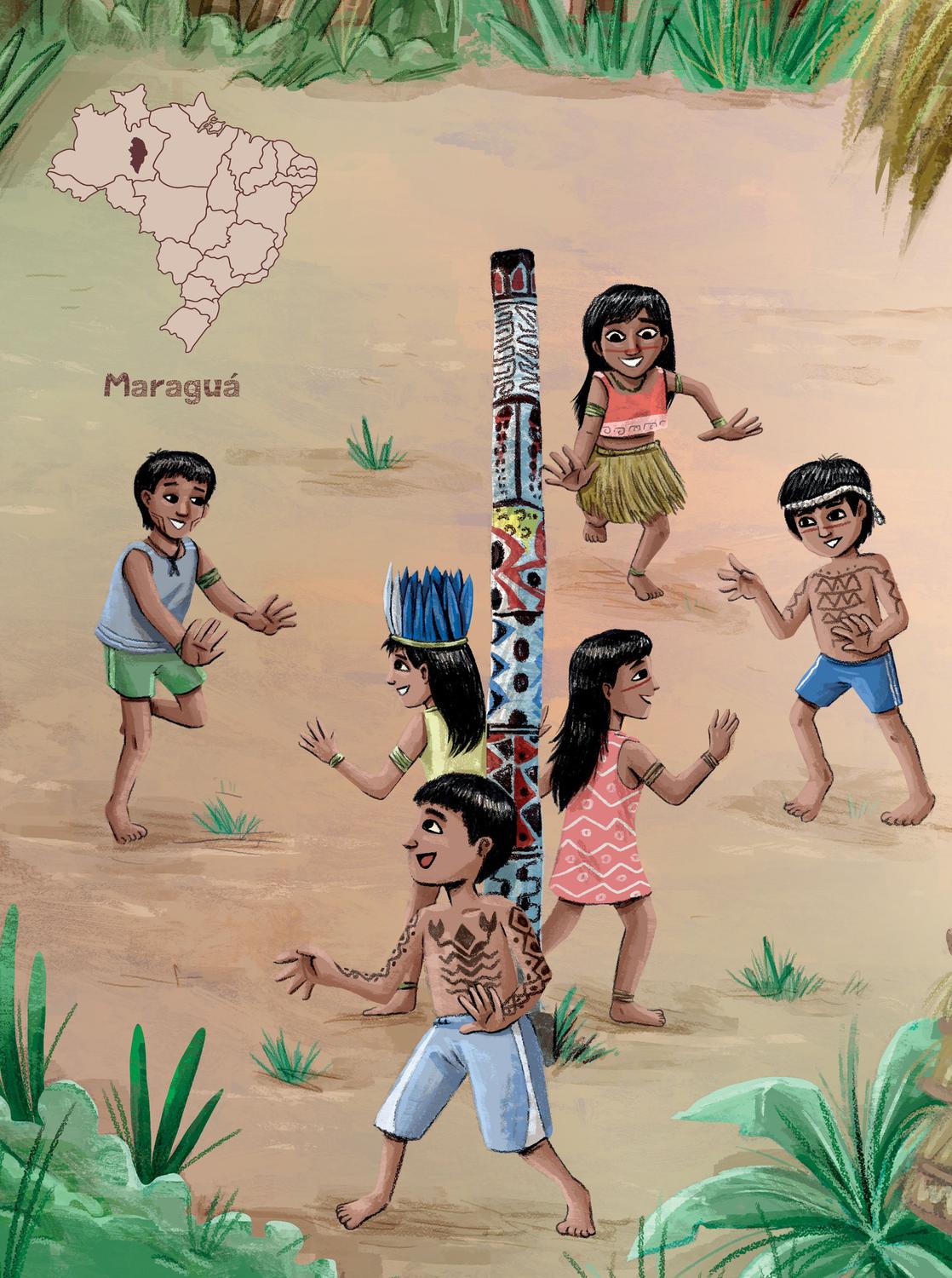 Livro - 12 Brincadeiras Indígenas e Africanas