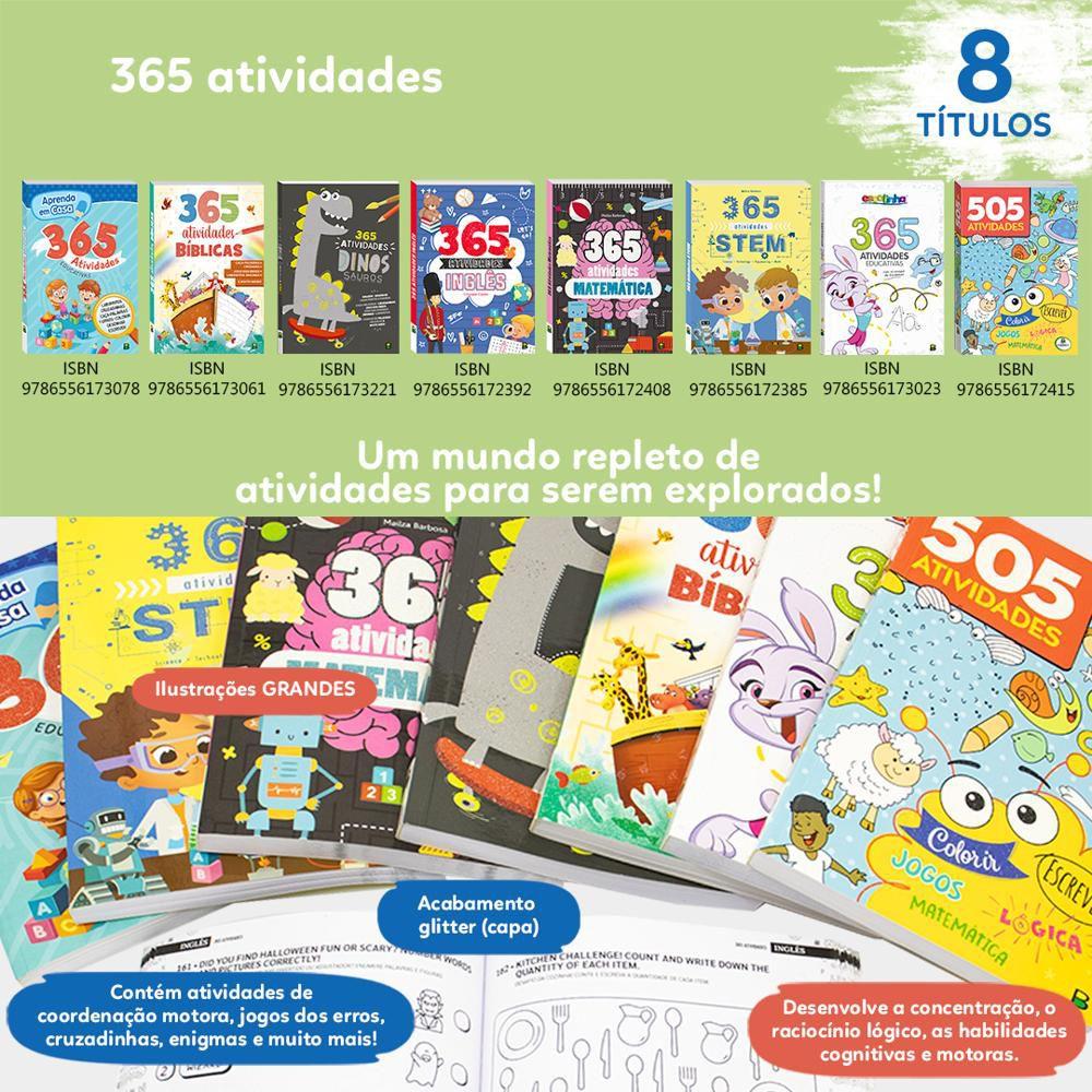 Livro 365 Desenhos para Colorir Brasileitura - Padihey