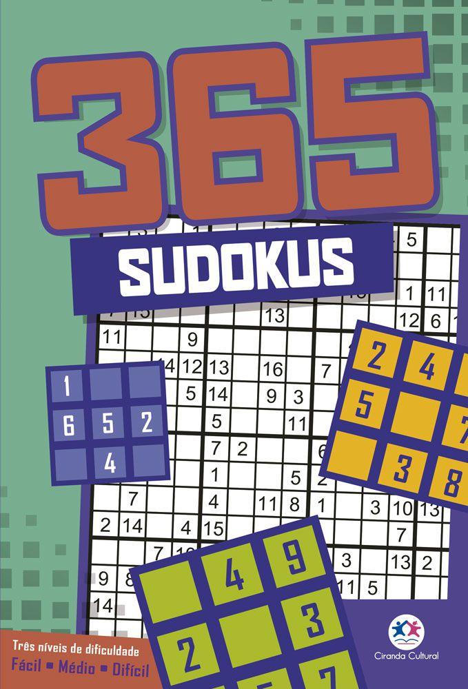 Livro Sudoku + De 400 Jogos Níveis Fácil Médio E Difícil, Magalu Empresas