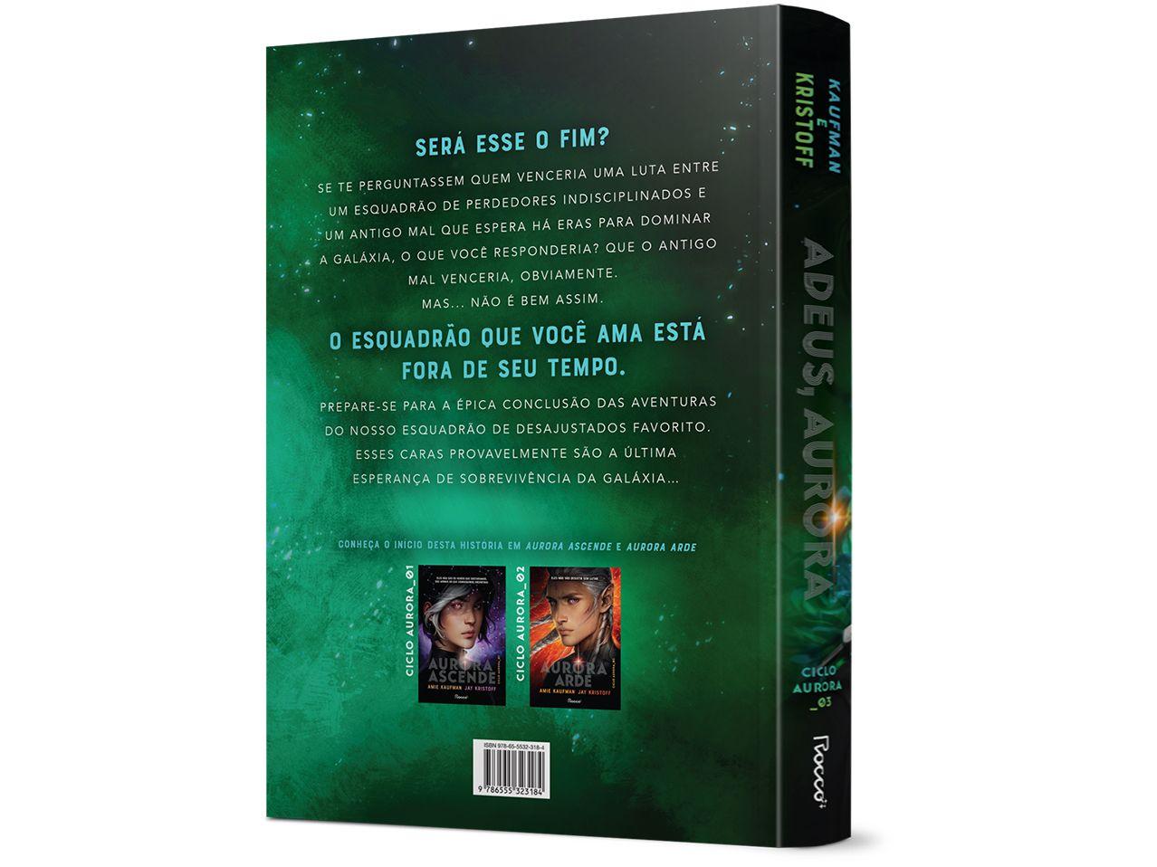 Livro Adeus, Aurora: É uma Questão de Tempo Amie Kaufman