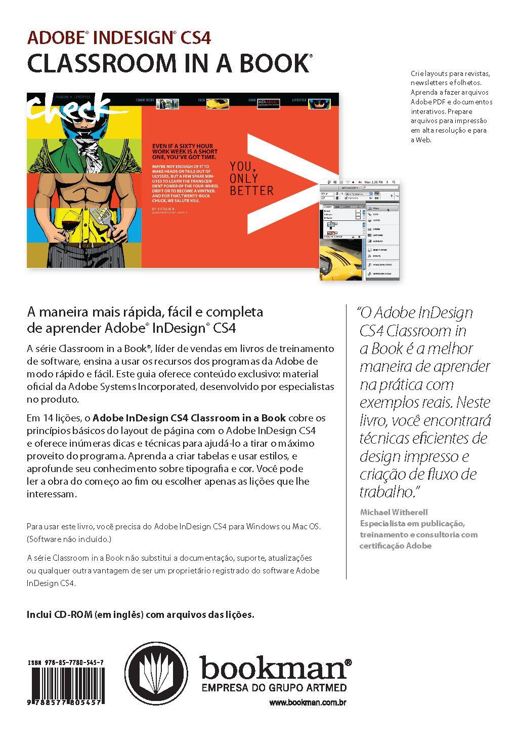 Adobe InDesign CS4 Classroom in a Book 