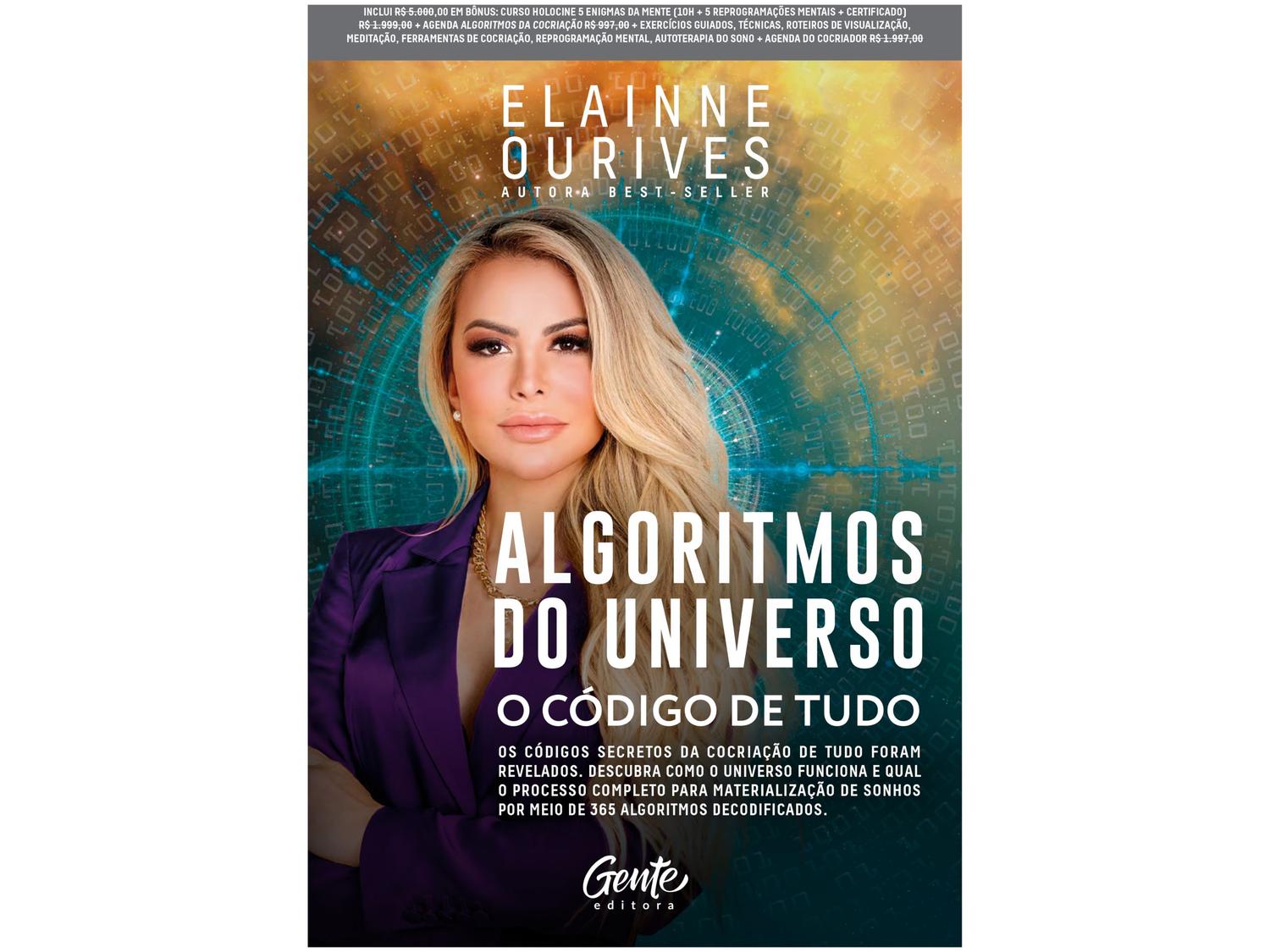 Livro Algoritmos do Universo Elainne Ourives