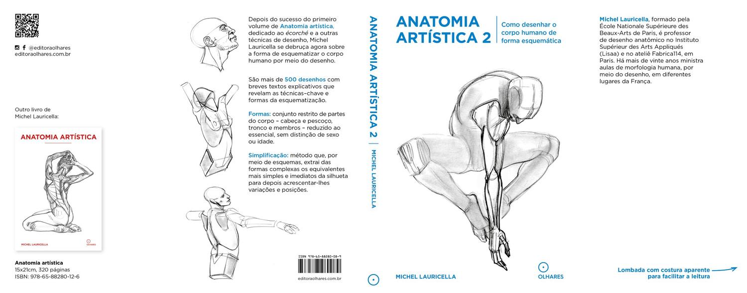 Capa do livro Anatomia Artística