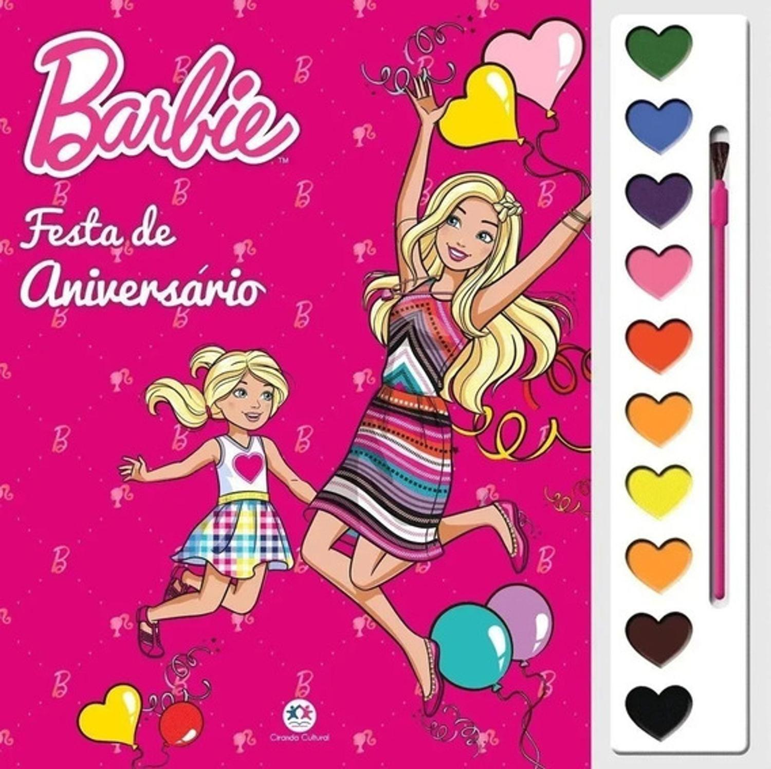 Barbie Super Princesa - Livro de Pintar com Jogos - Brochado