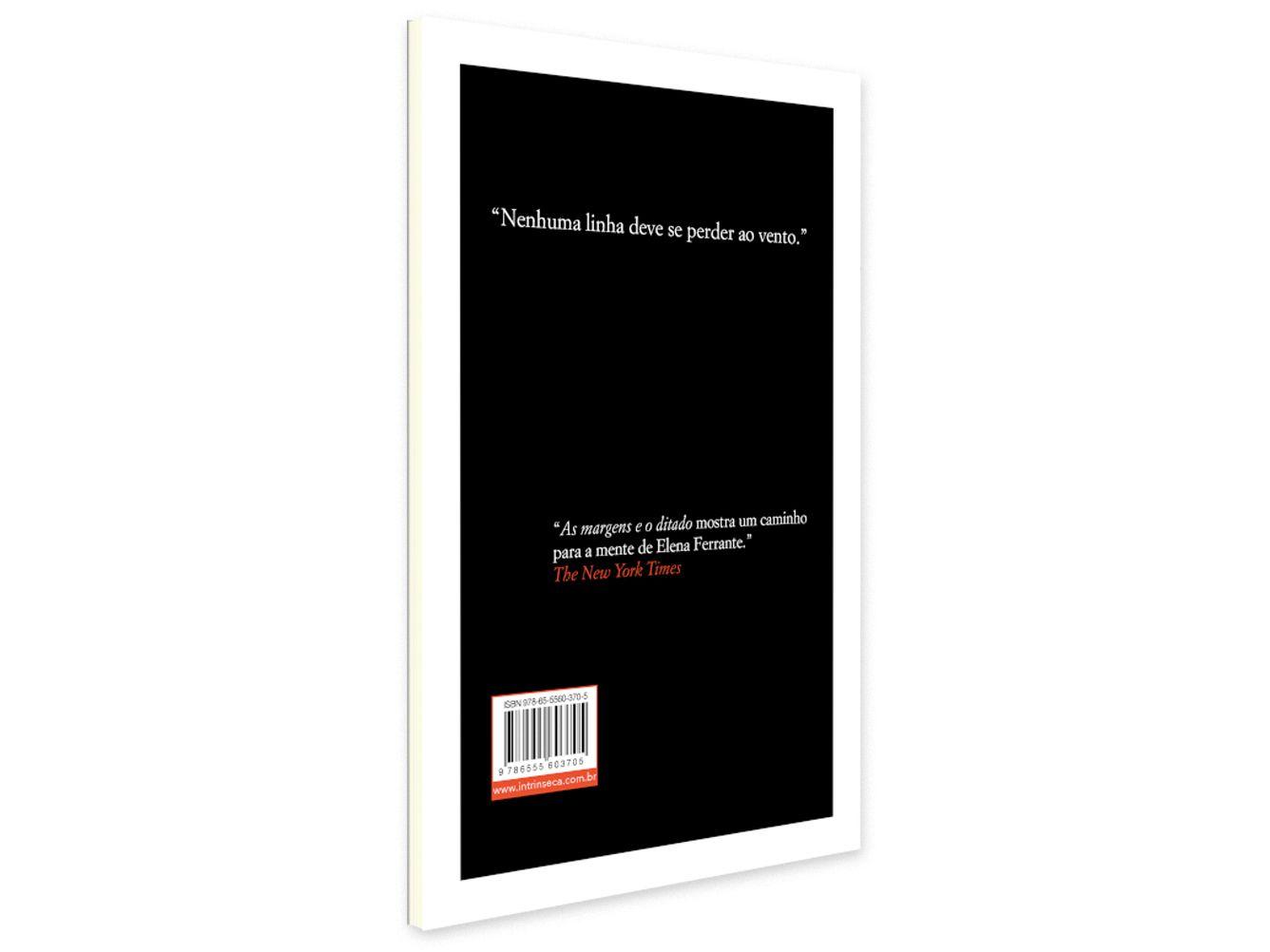 Livro As Margens e o Ditado Elena Ferrante