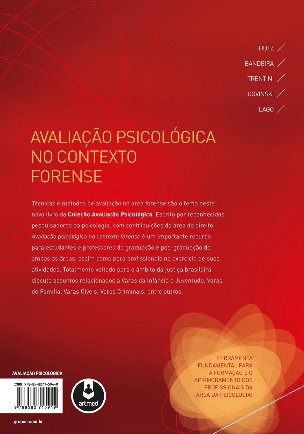 Avaliação Psicológica No Contexto Forense - RETOEDU