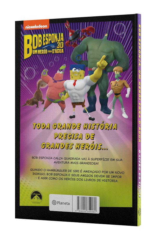 Livro - Bob esponja - um herói fora d'água