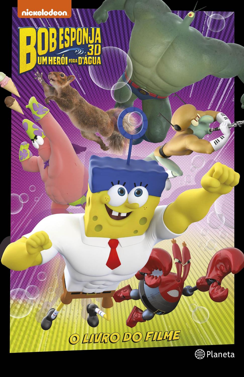 Livro - Bob esponja - um herói fora d'água