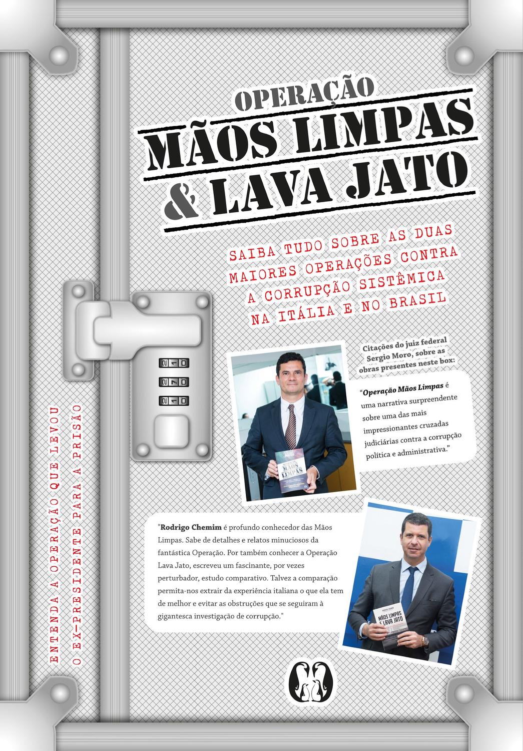 Livro - Box Operação Mãos Limpas e Lava Jato