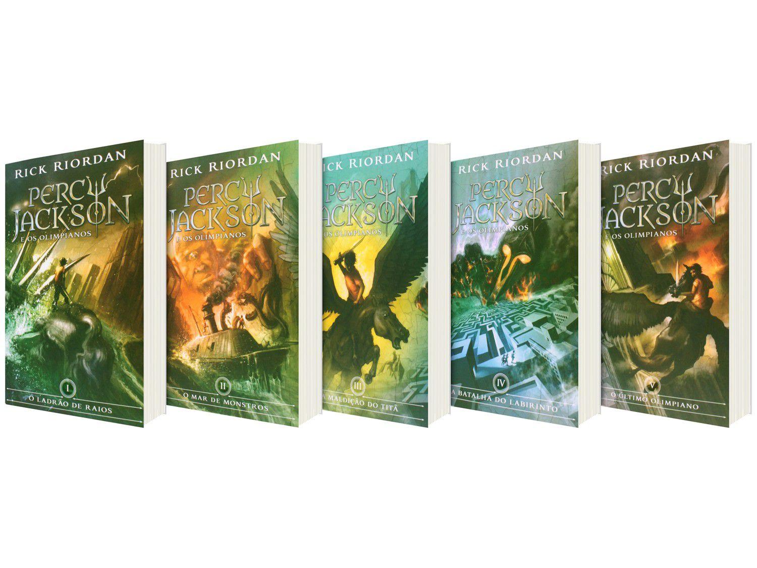 Livro - Box Percy Jackson e os olimpianos - capa nova - Livros de ...