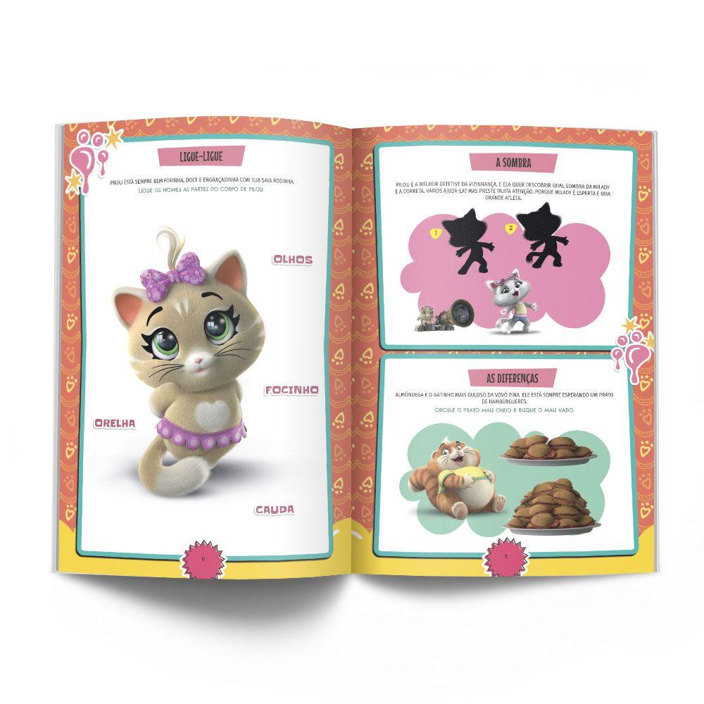 Livro - Brincando com 44 Gatos