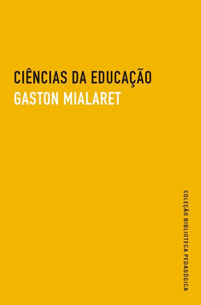 Livro - Ciências da educação