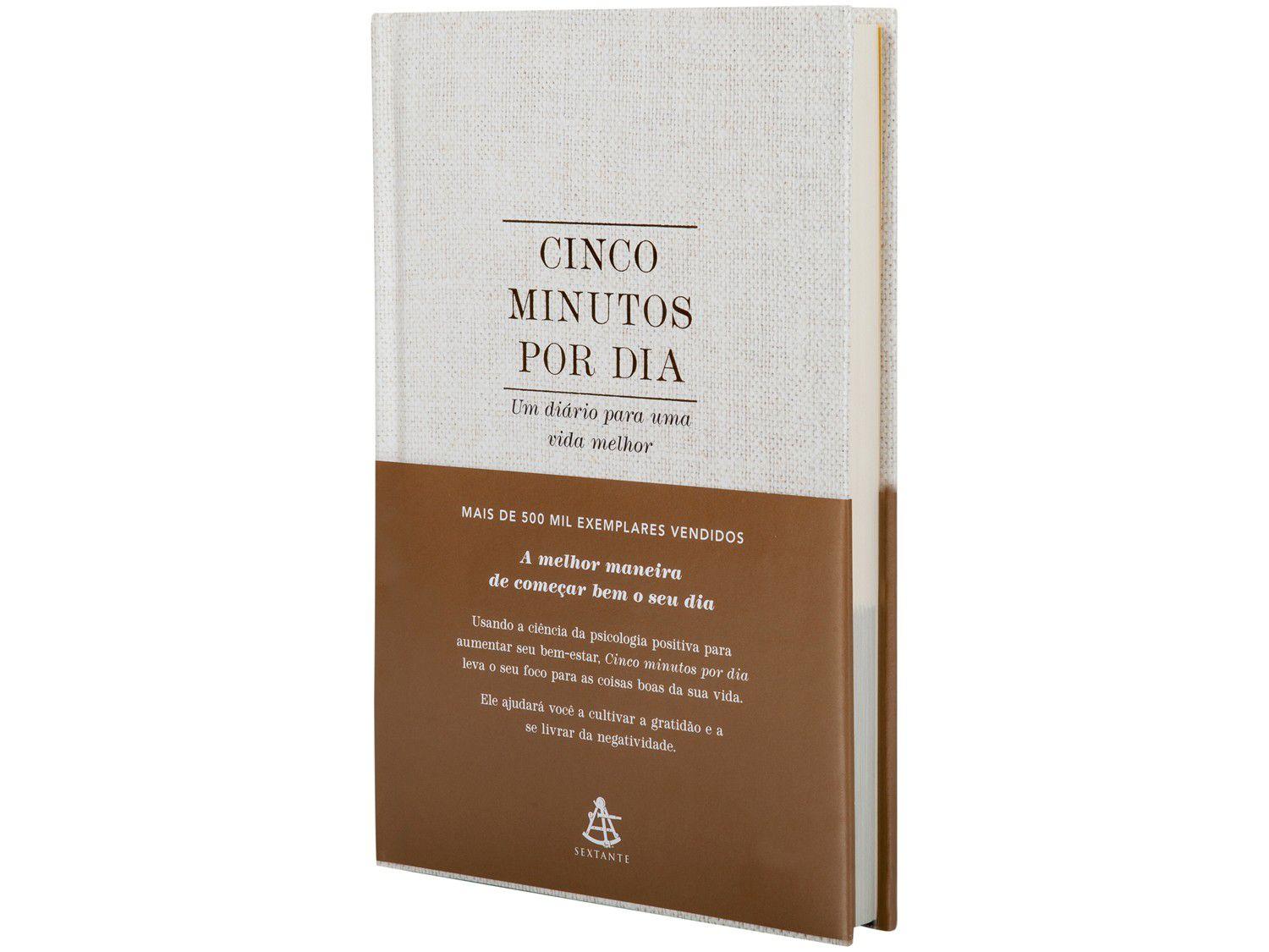 Livro Cinco minutos por dia Livros de Autoajuda Magazine Luiza