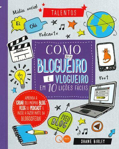 Livro - Como ser um blogueiro e vlogueiro em 10 lições fáceis
