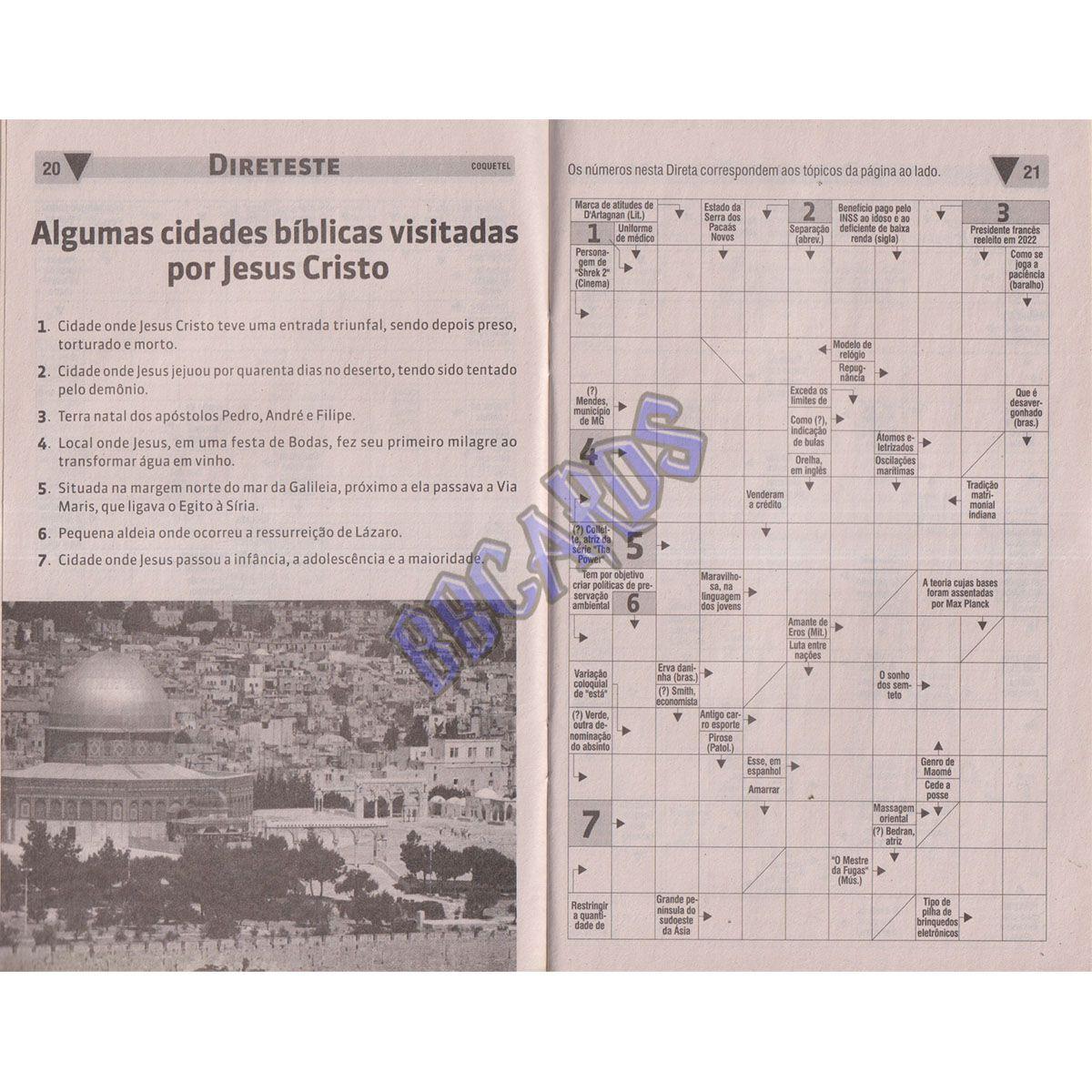 Livro de Passatempo Coquetel Problemas de Lógica Kit 2 Vols