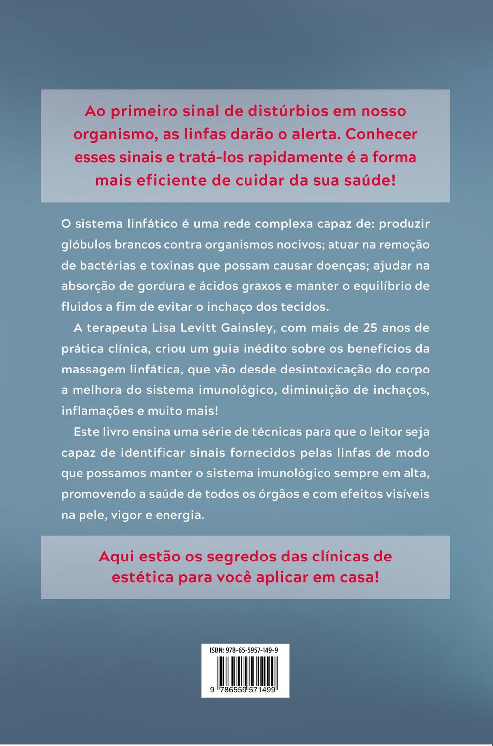 Livro - Detox linfática - Aprenda a remover as toxinas do seu corpo. Renove sua energia e aumente sua imunidade