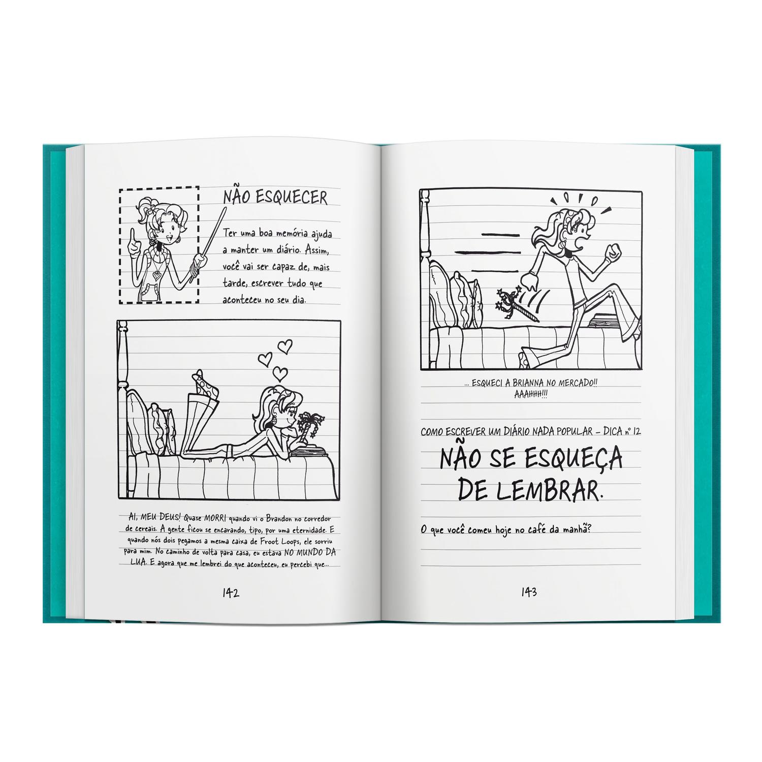 Livro - Diário de uma garota nada popular 3 ½