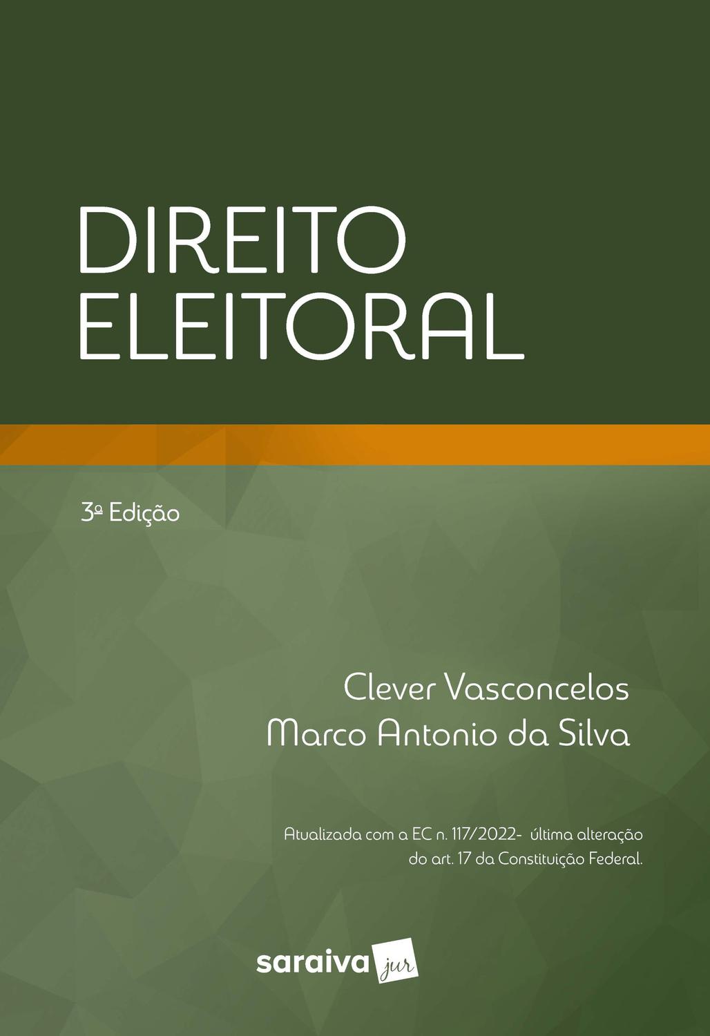 Livro - Direito Eleitoral - 3ª Edição 2022