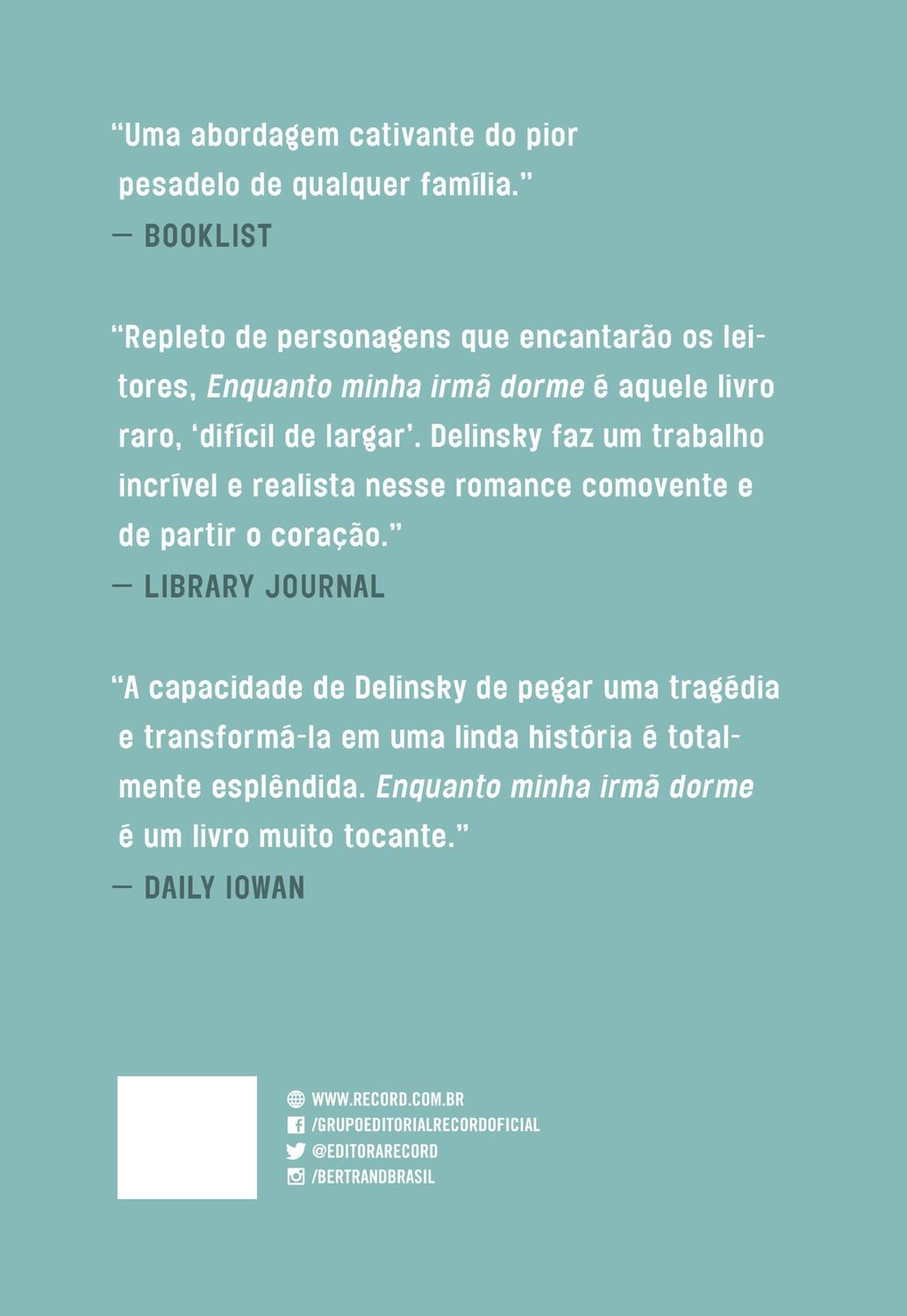 Livro - Enquanto minha irmã dorme - Livros de Literatura - Magazine Luiza