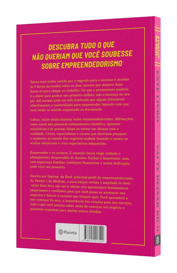 Livro - Este livro não vai te deixar rico