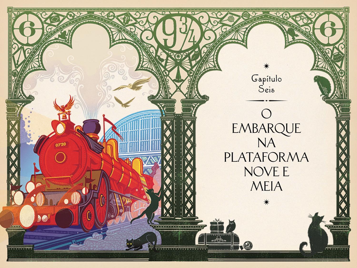 Livro HARRY POTTER E A PEDRA FILOSOFAL (Ilustrado por MinaLima) Livros de Literatura Livro HARRY POTTER E A PEDRA FILOSOFAL (Ilustrado por MinaLima) Livros de Literatura