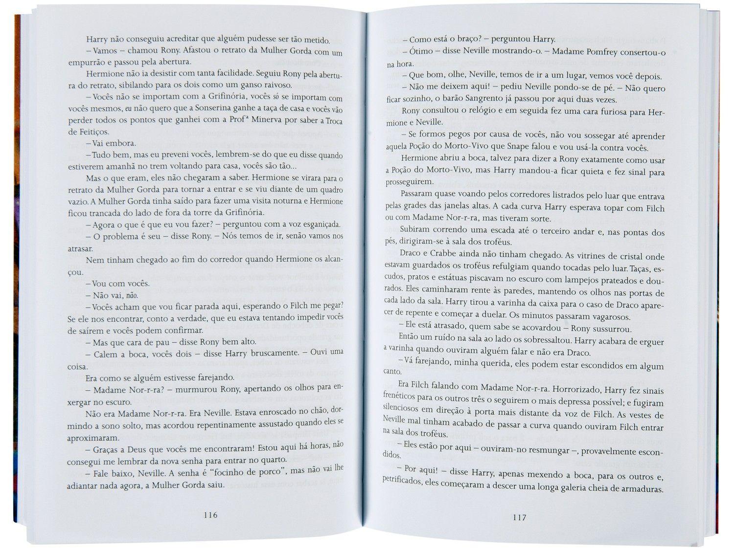 Livro Harry Potter e a Pedra Filosofal J.K. Rowling