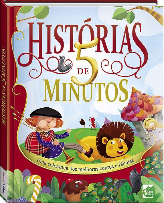 Livro Historias De 5 Minutos Livros De Literatura Infantil Magazine Luiza