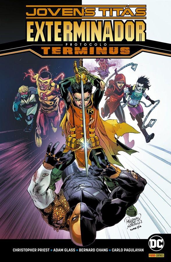 Livro Jovens Titãs/Exterminador: Protocolo Terminus