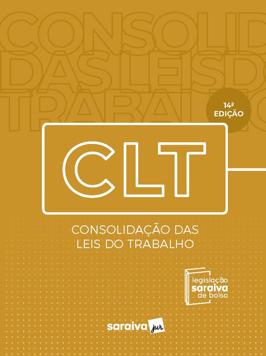 Livro - Legislação Saraiva de Bolso - CLT - Consolidação das Leis de Trabalho