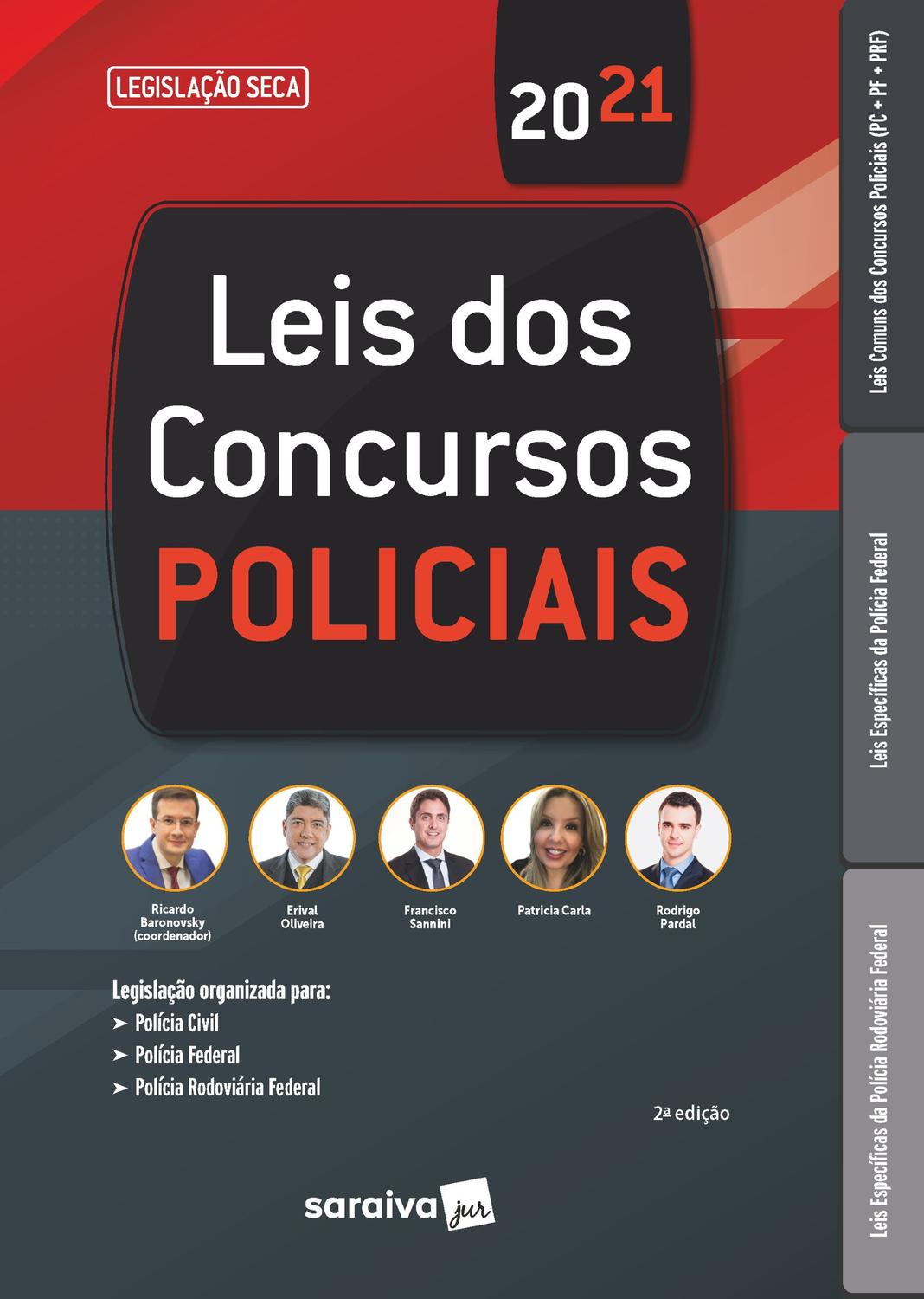 Livro - Lei dos concursos policiais