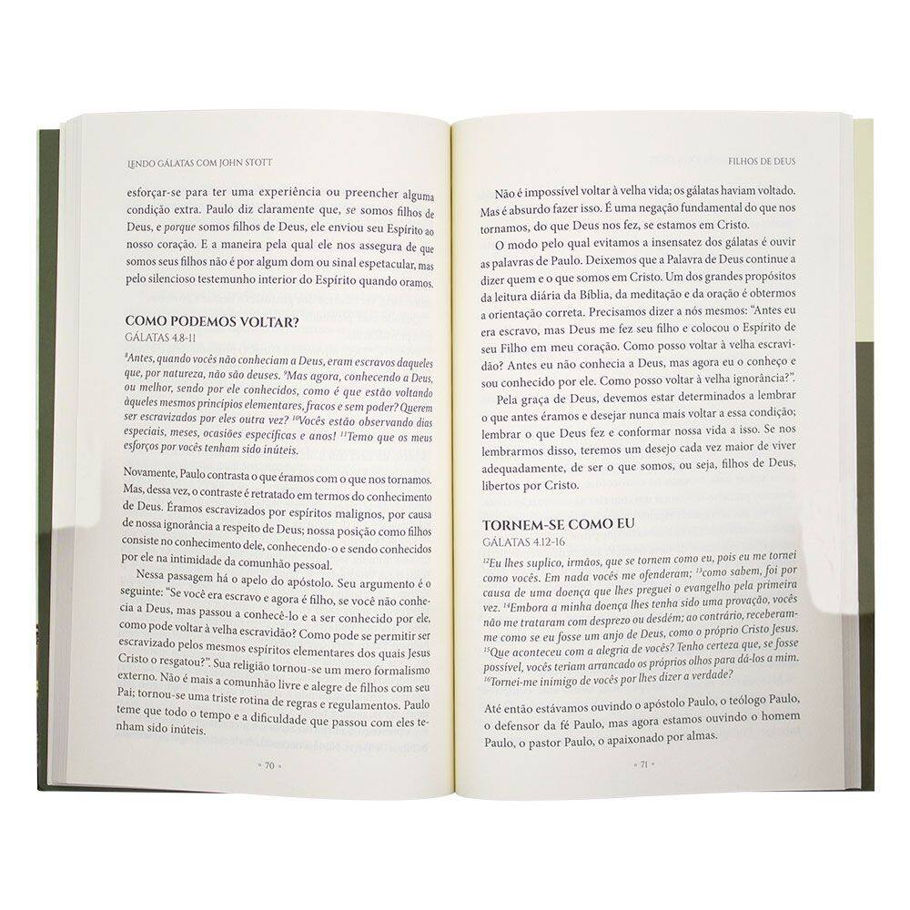 Livro: Lendo Gálatas com John Stott | John Stott - ULTIMATO - Livros de ...