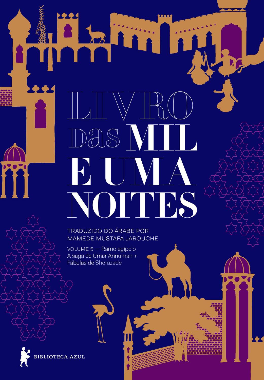 Livro - Livro das mil e uma noites - Volume 5