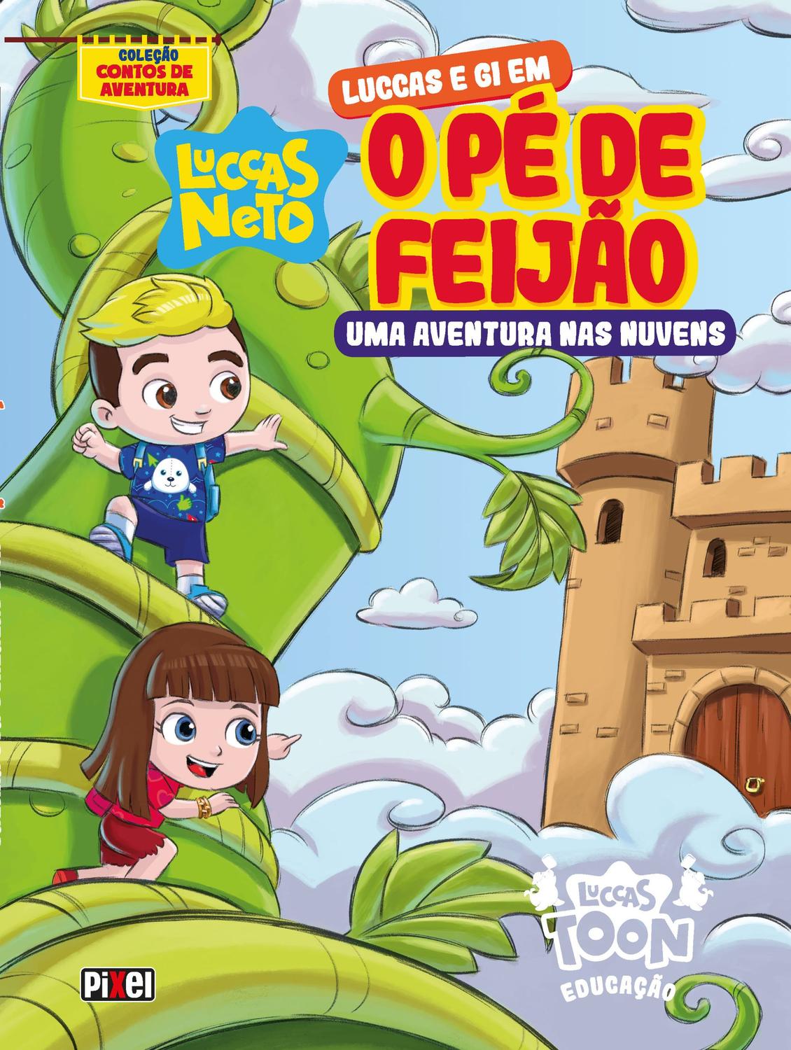 Livro - Luccas e Gi em O Pé de Feijão