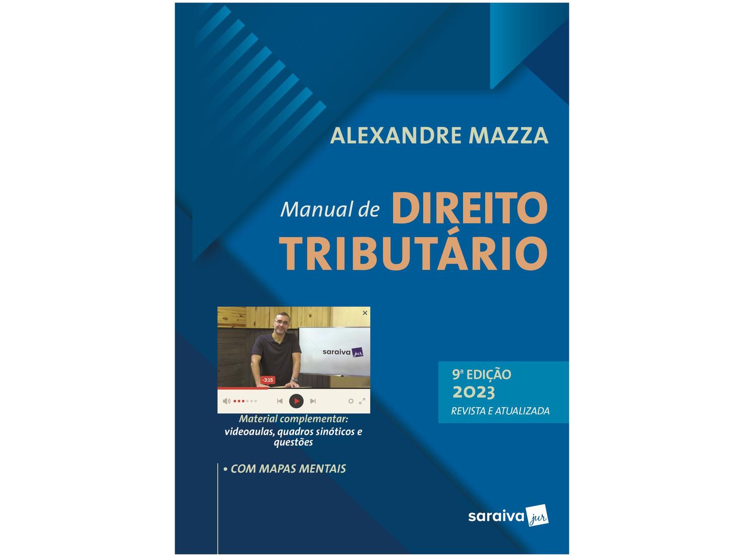 Livro Manual de Direito Tributário Alexandre Mazza