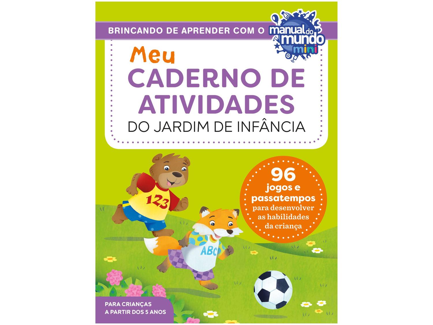 Livro Meu Caderno de Atividades do Jardim de Infância Brittany Lynch