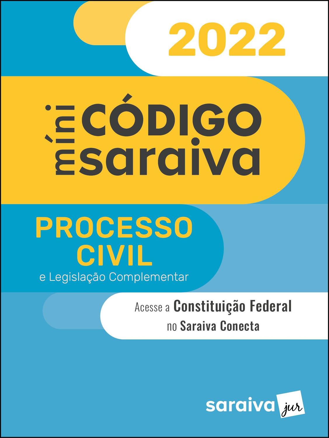 Livro - Minicódigo de Processo Civil e Constituição Federal - 26ª edição 2022
