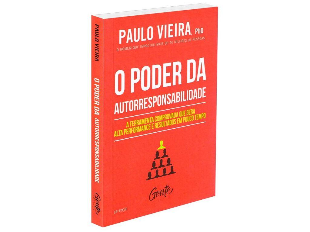 Livro O Poder da Autorresponsabilidade Paulo Vieira Edição de bolso