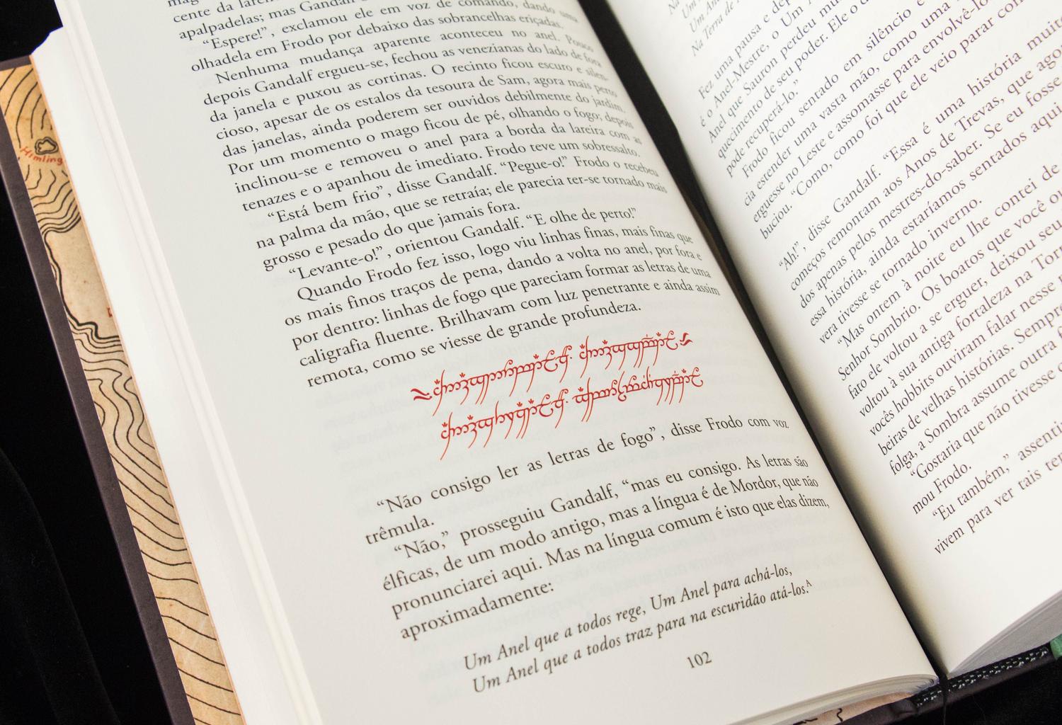 Livro O Senhor dos Anéis A Sociedade do Anel Livros de Literatura Magazine Luiza