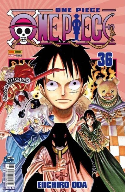 Livro One Piece Ed 36 Revista Hq Magazine Luiza