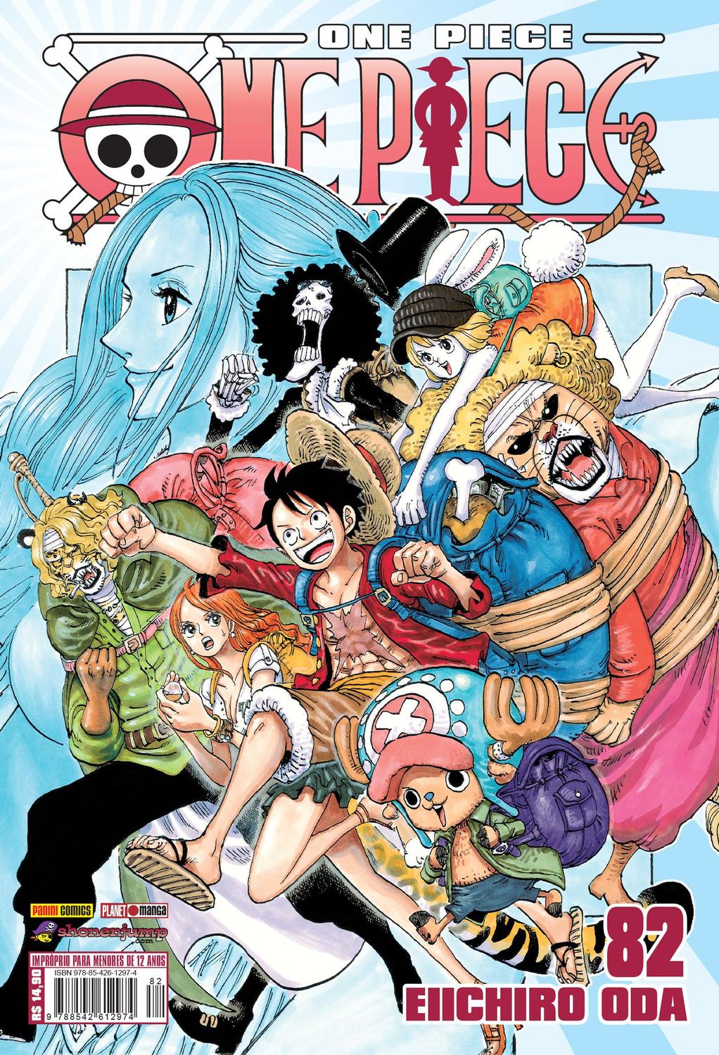Livro One Piece Ed Revista Hq Magazine Luiza