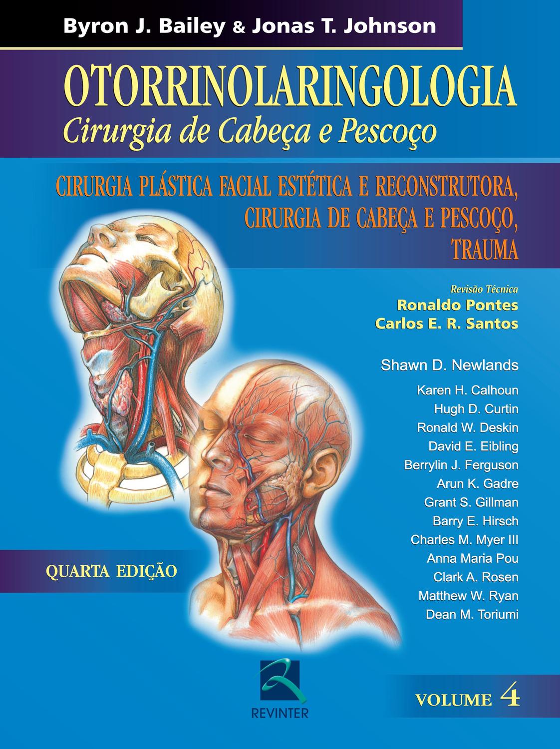 Livro - Otorrinolaringologia Cirurgia de Cabeça e Pescoço - Volume 4 -  Livros de Medicina - Magazine Luiza