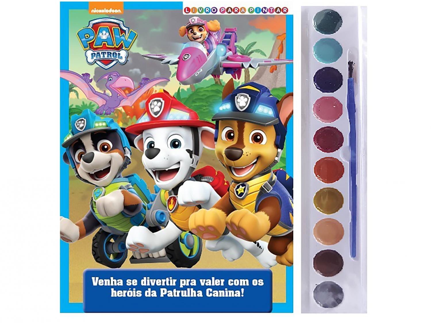 Patrulha Canina Livro Para Pintar Com Aquarela: Uma Aventura Na Fazenda Com  Os Aventureiros Caninos Para Você Colorir!, De On Line A. Editora On Line,  Capa Mole Em Português, 2021