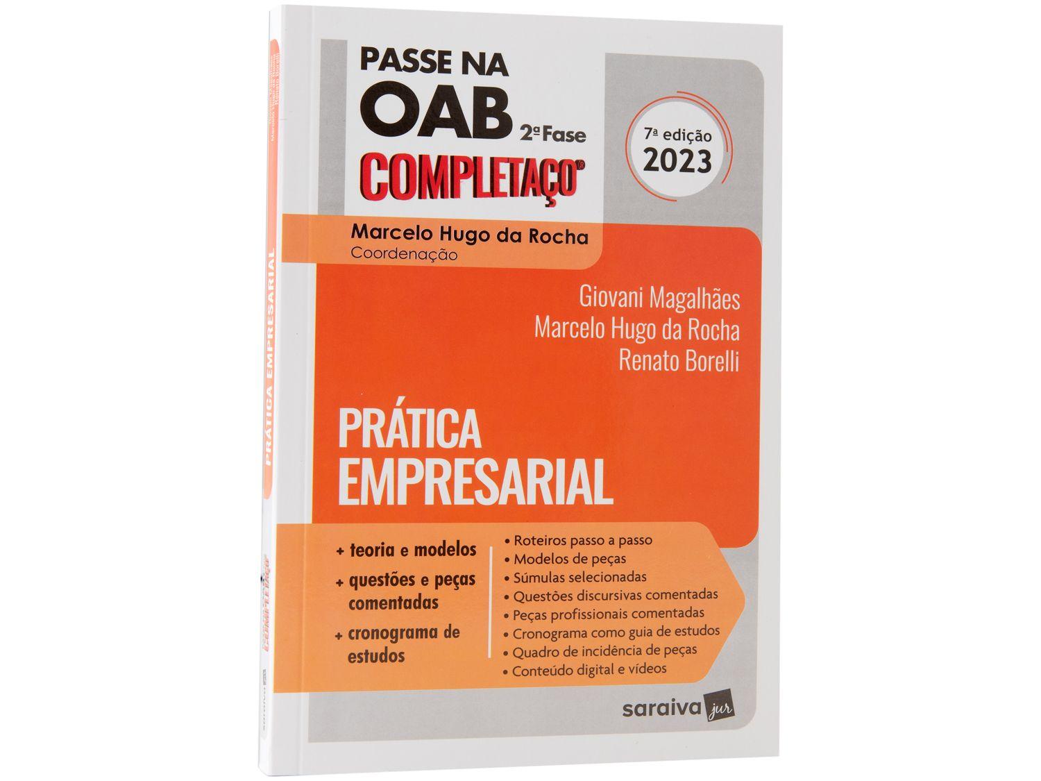 Livro Passe na Oab 2ª Fase Prática Empresarial