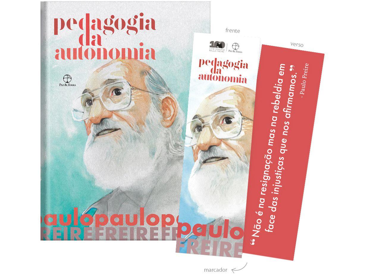 Livro Pedagogia da Autonomia Paulo Freire Brinde Pré-venda