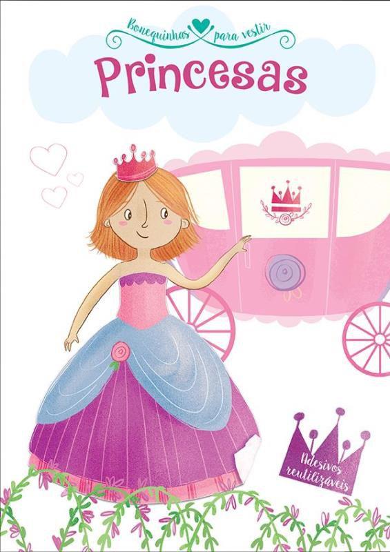 Livro - Princesas : Bonequinhas para vestir - Livros de Literatura Infantil  - Magazine Luiza
