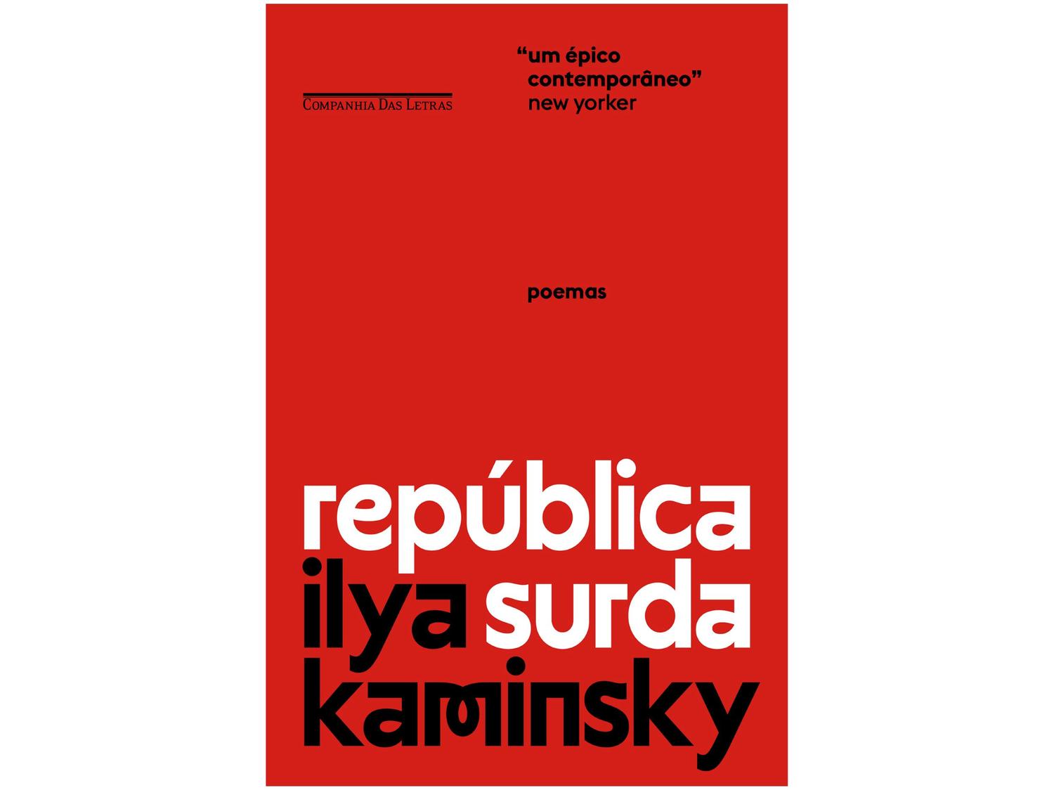 Livro República Surda Ilya Kaminsky
