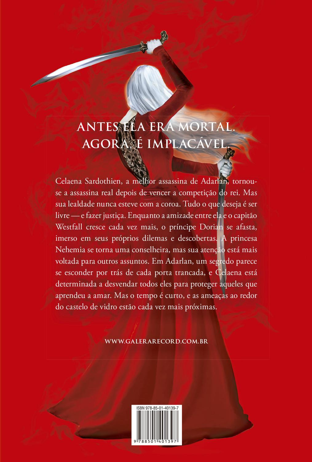 Livro Trono de vidro Coroa da